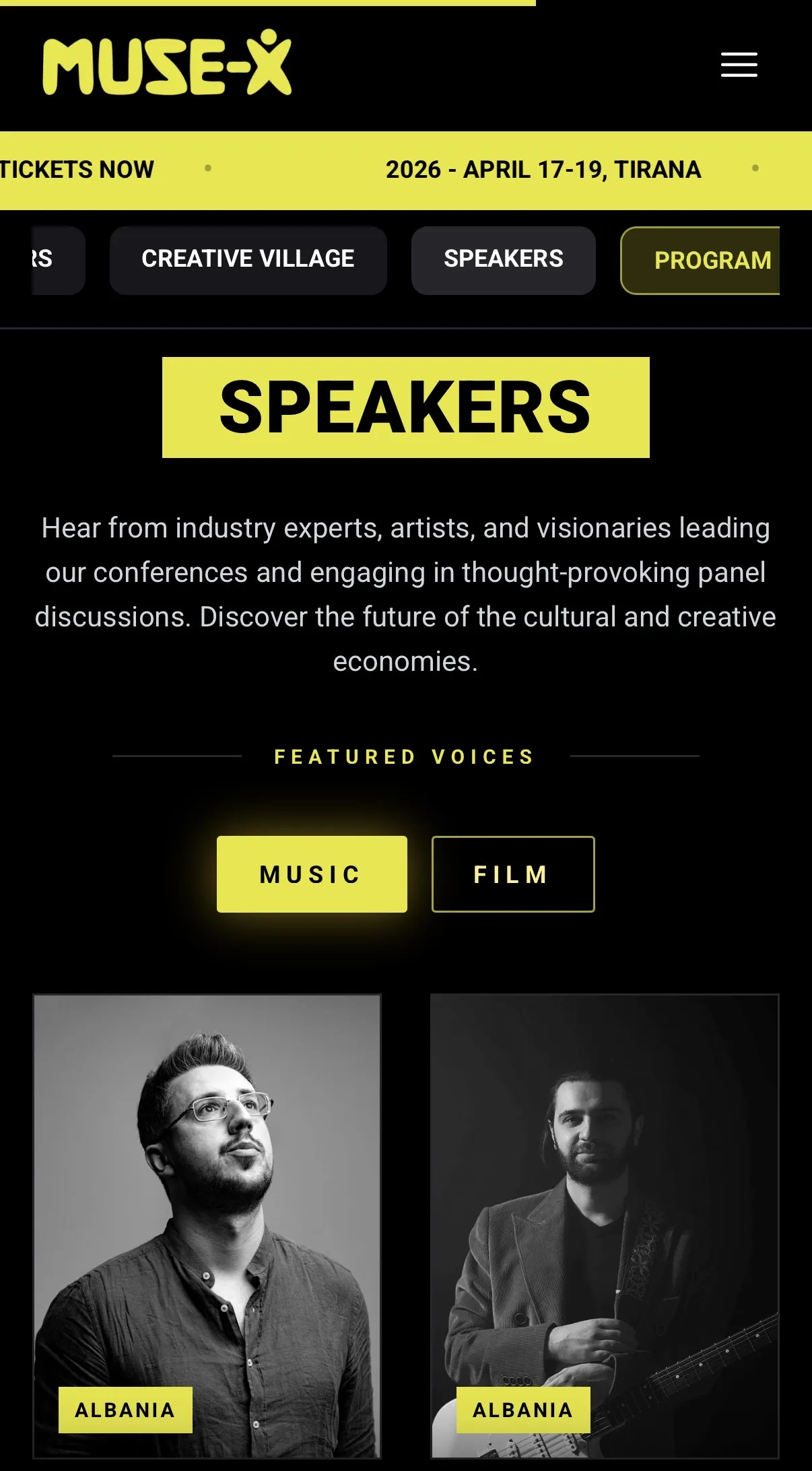 Muse-X — speakers, mobile